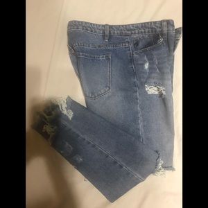 Kancan distressed jeans